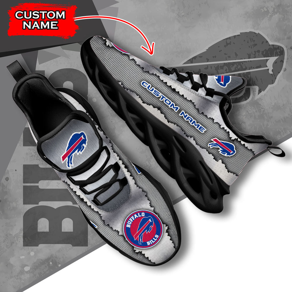 Ideafootwear Buffalo Bills NFL Max Soul Shoes Sneakers For Men And Women