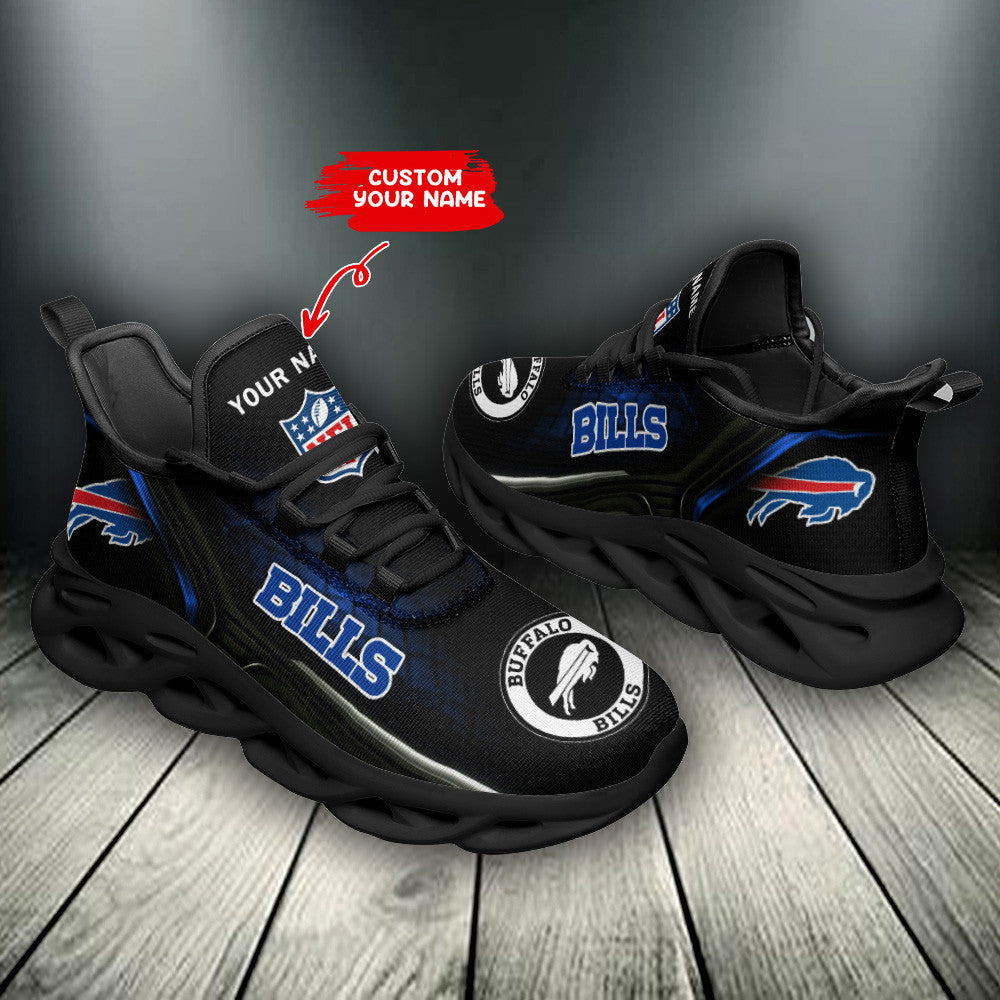 Ideafootwear Buffalo Bills NFL Max Soul Shoes Sneakers For Men And Women