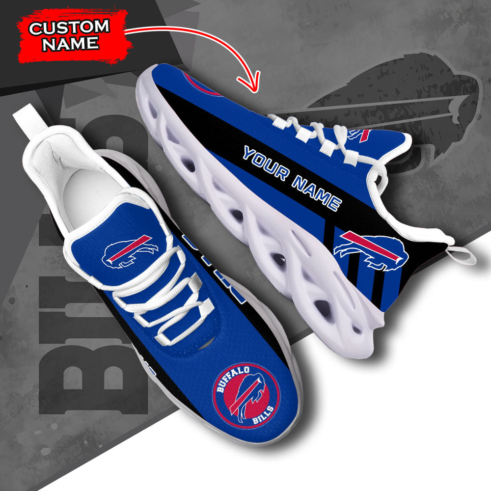 Ideafootwear Buffalo Bills NFL Max Soul Shoes Sneakers For Men And Women