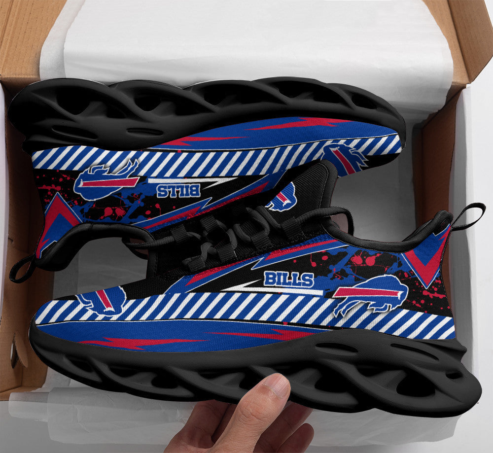 Ideafootwear Buffalo Bills NFL Max Soul Shoes Sneakers For Men And Women