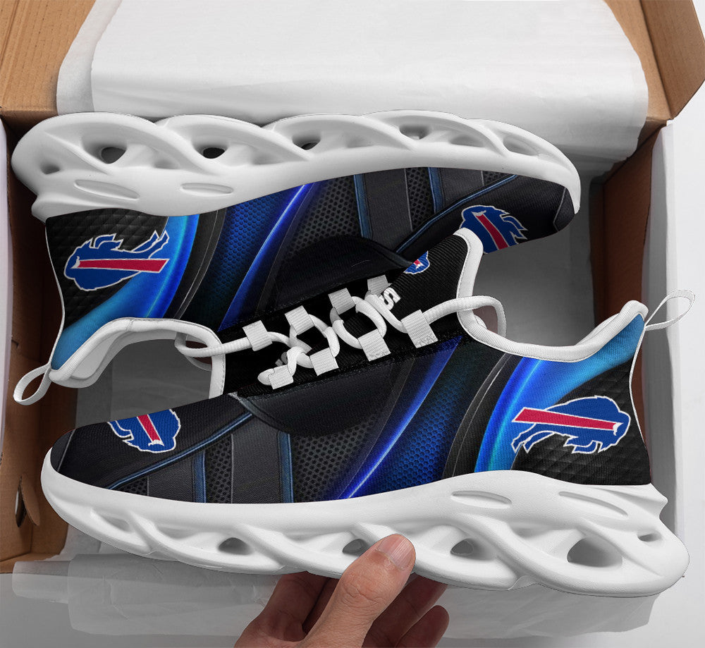 Ideafootwear Buffalo Bills NFL Max Soul Shoes Sneakers For Men And Women