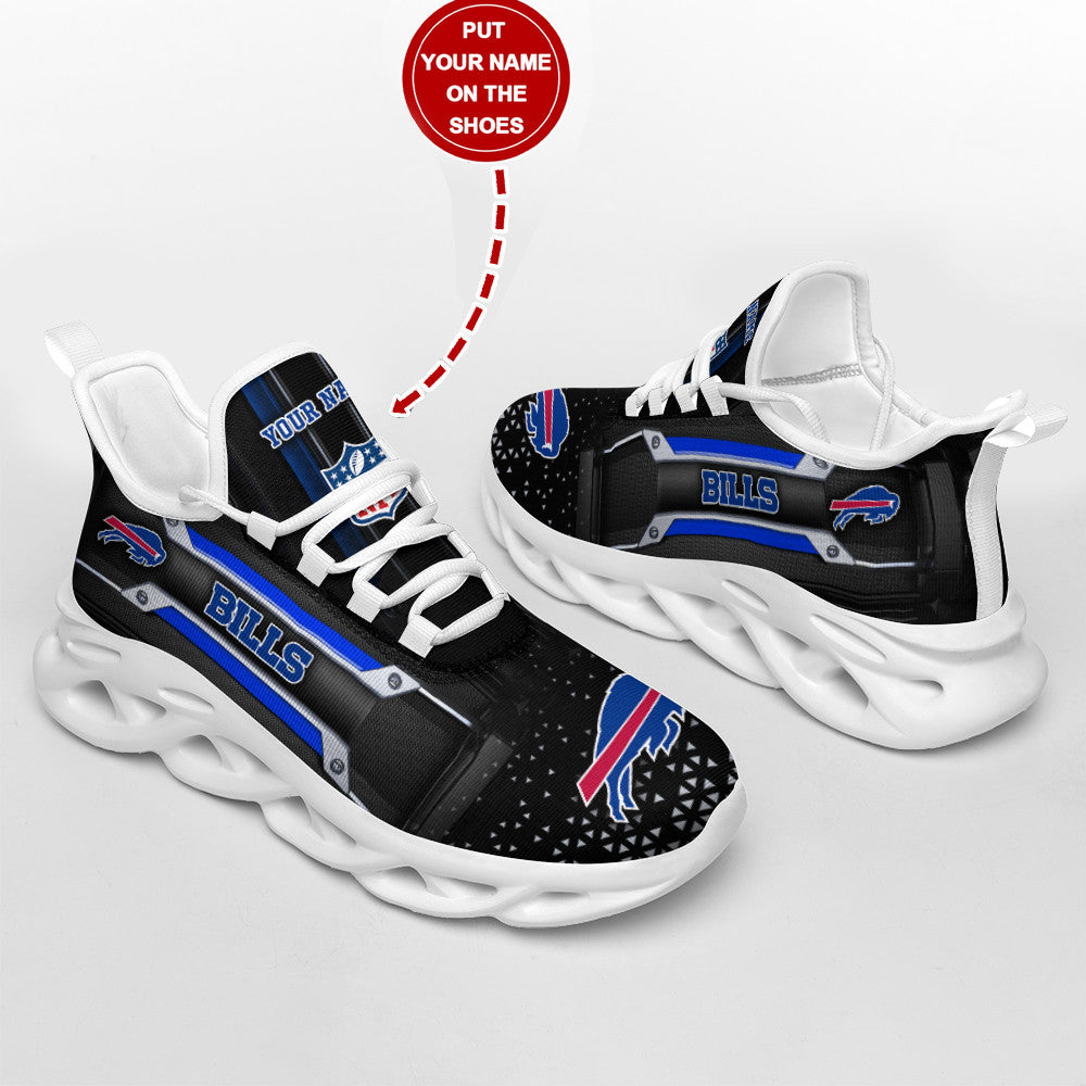 Ideafootwear Buffalo Bills NFL Max Soul Shoes Sneakers For Men And Women