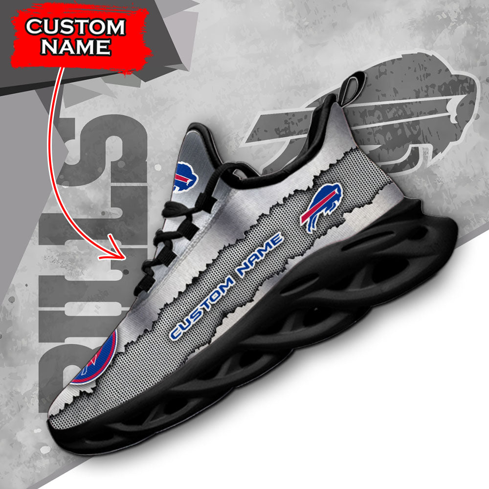Ideafootwear Buffalo Bills NFL Max Soul Shoes Sneakers For Men And Women