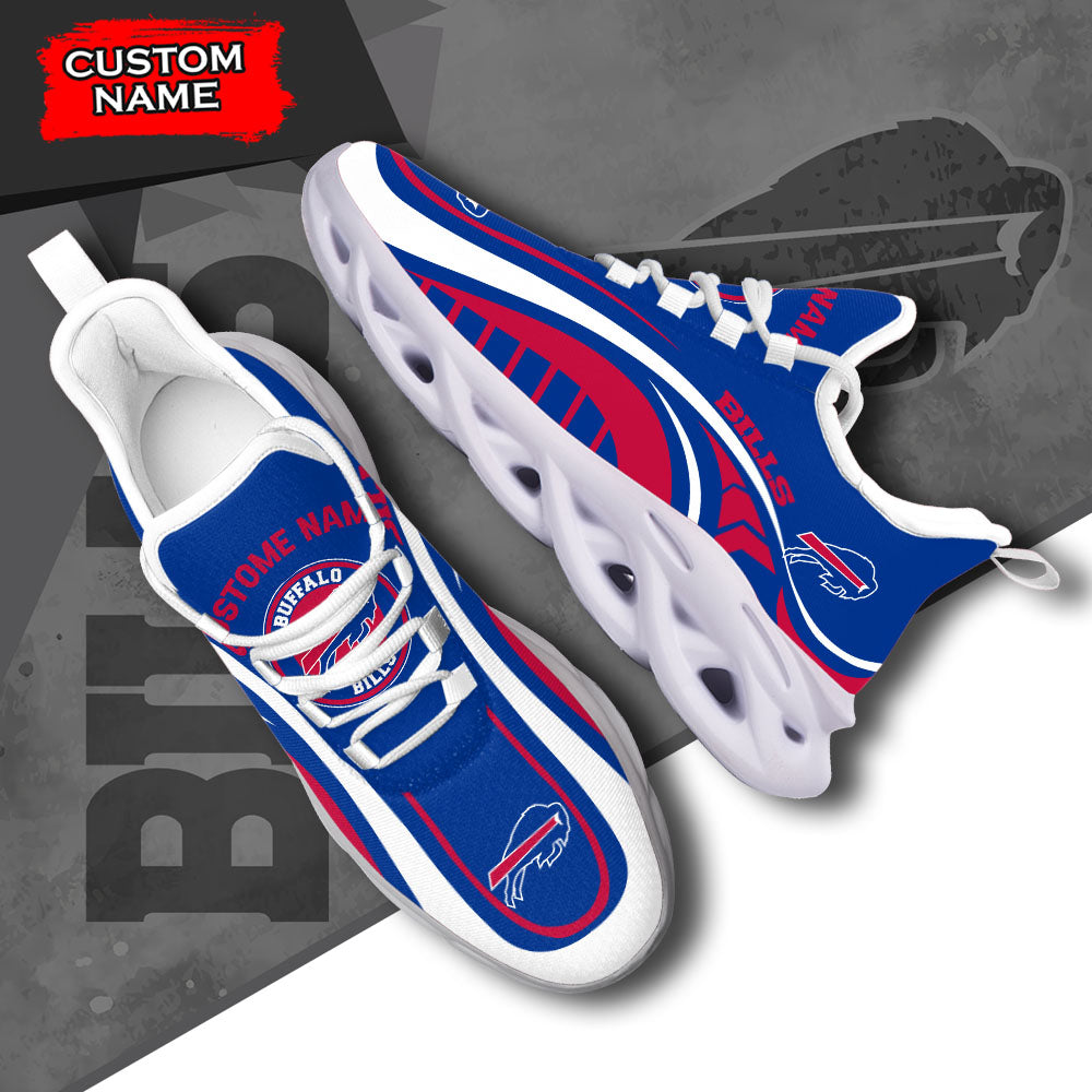 Ideafootwear Buffalo Bills NFL Max Soul Shoes Sneakers For Men And Women