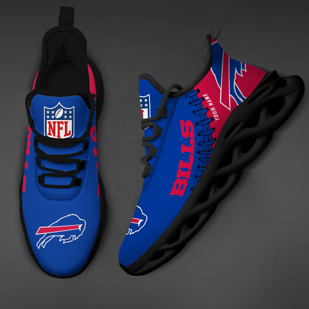 Ideafootwear Buffalo Bills NFL Max Soul Shoes Sneakers For Men And Women