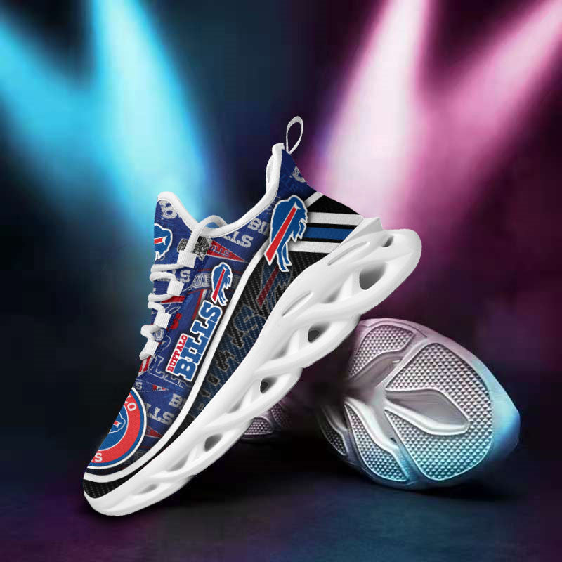 Ideafootwear Buffalo Bills NFL Max Soul Shoes Sneakers For Men And Women