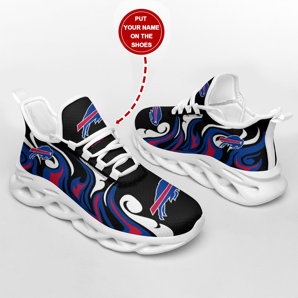Ideafootwear Buffalo Bills NFL Max Soul Shoes Sneakers For Men And Women