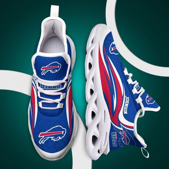 Ideafootwear Buffalo Bills NFL Max Soul Shoes Sneakers For Men And Women