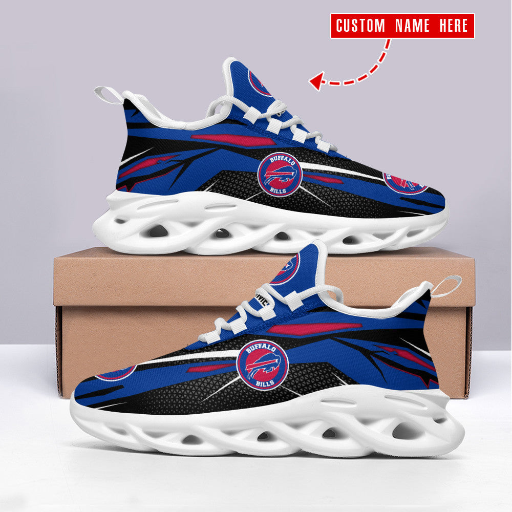 Ideafootwear Buffalo Bills NFL Max Soul Shoes Sneakers For Men And Women