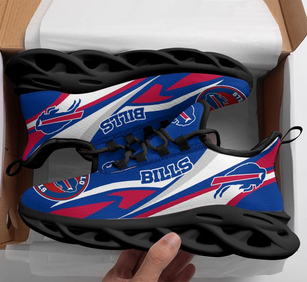 Ideafootwear Buffalo Bills NFL Max Soul Shoes Sneakers For Men And Women