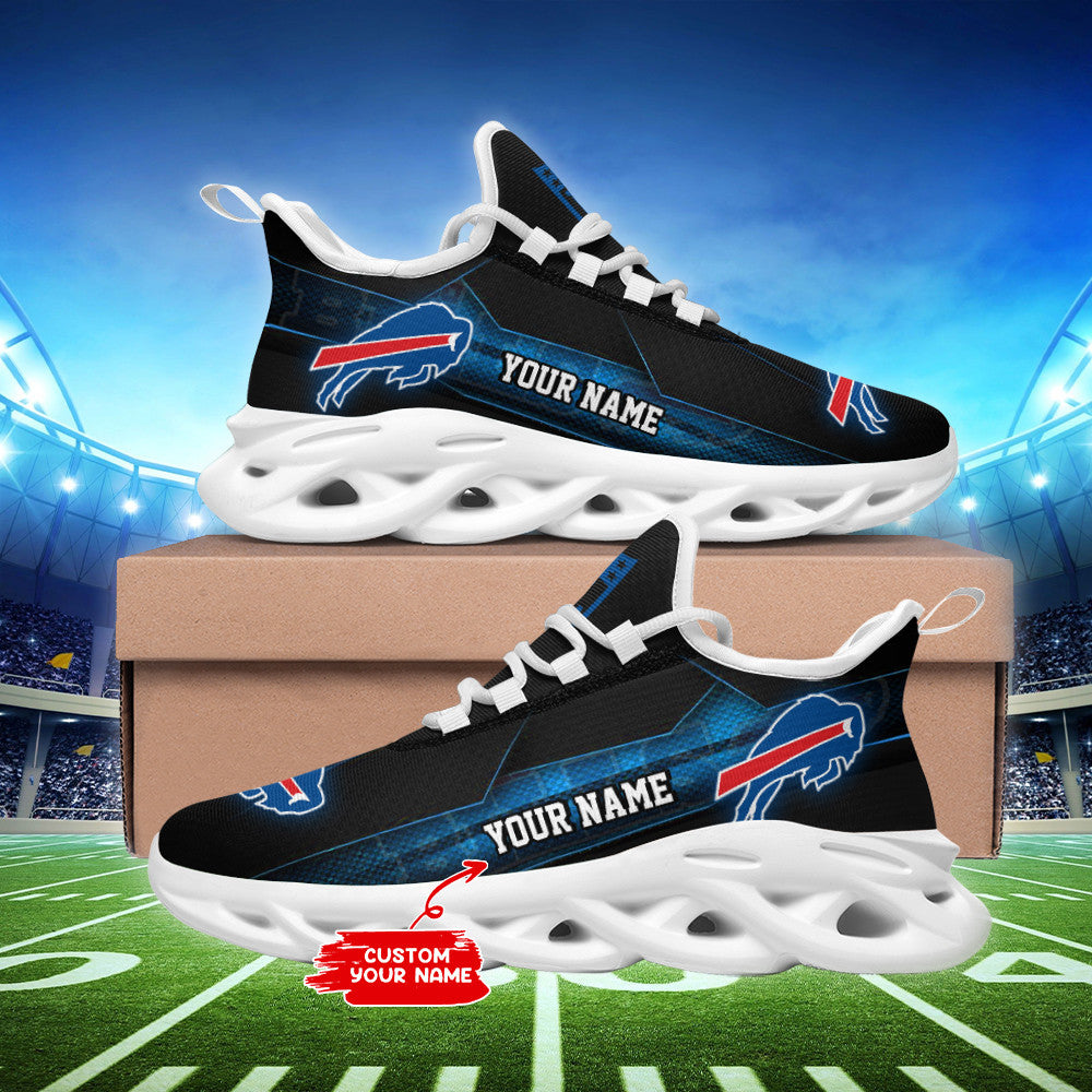 Ideafootwear Buffalo Bills NFL Max Soul Shoes Sneakers For Men And Women