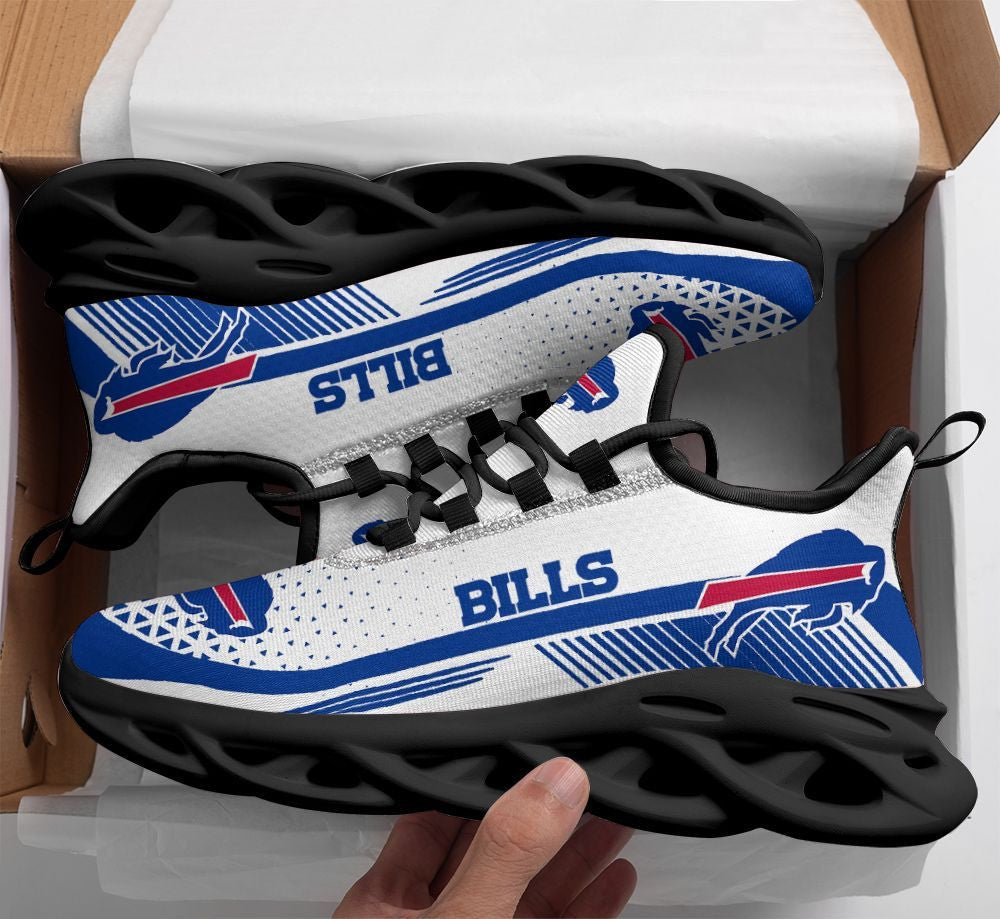 Ideafootwear Buffalo Bills NFL Max Soul Shoes Sneakers For Men And Women