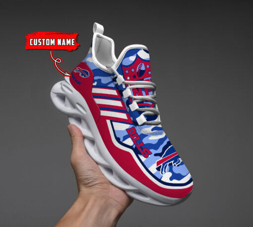 Ideafootwear Buffalo Bills NFL Max Soul Shoes Sneakers For Men And Women