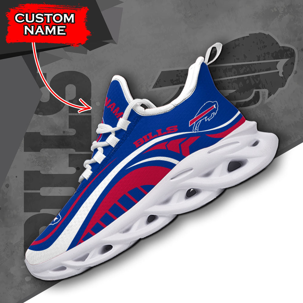 Ideafootwear Buffalo Bills NFL Max Soul Shoes Sneakers For Men And Women