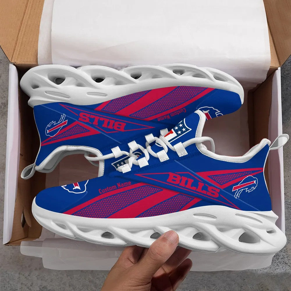Ideafootwear Buffalo Bills NFL Max Soul Shoes Sneakers For Men And Women