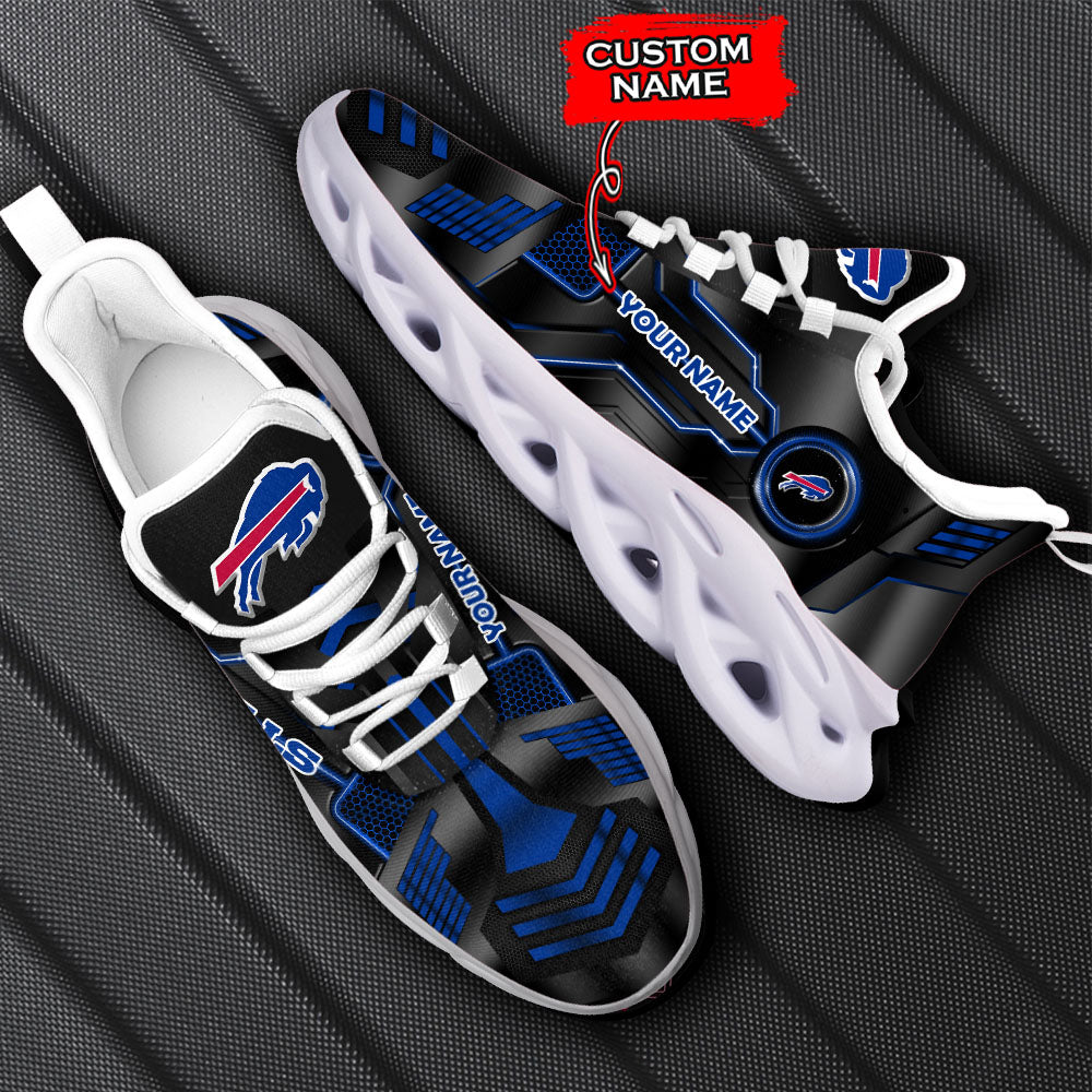 Ideafootwear Buffalo Bills NFL Max Soul Shoes Sneakers For Men And Women