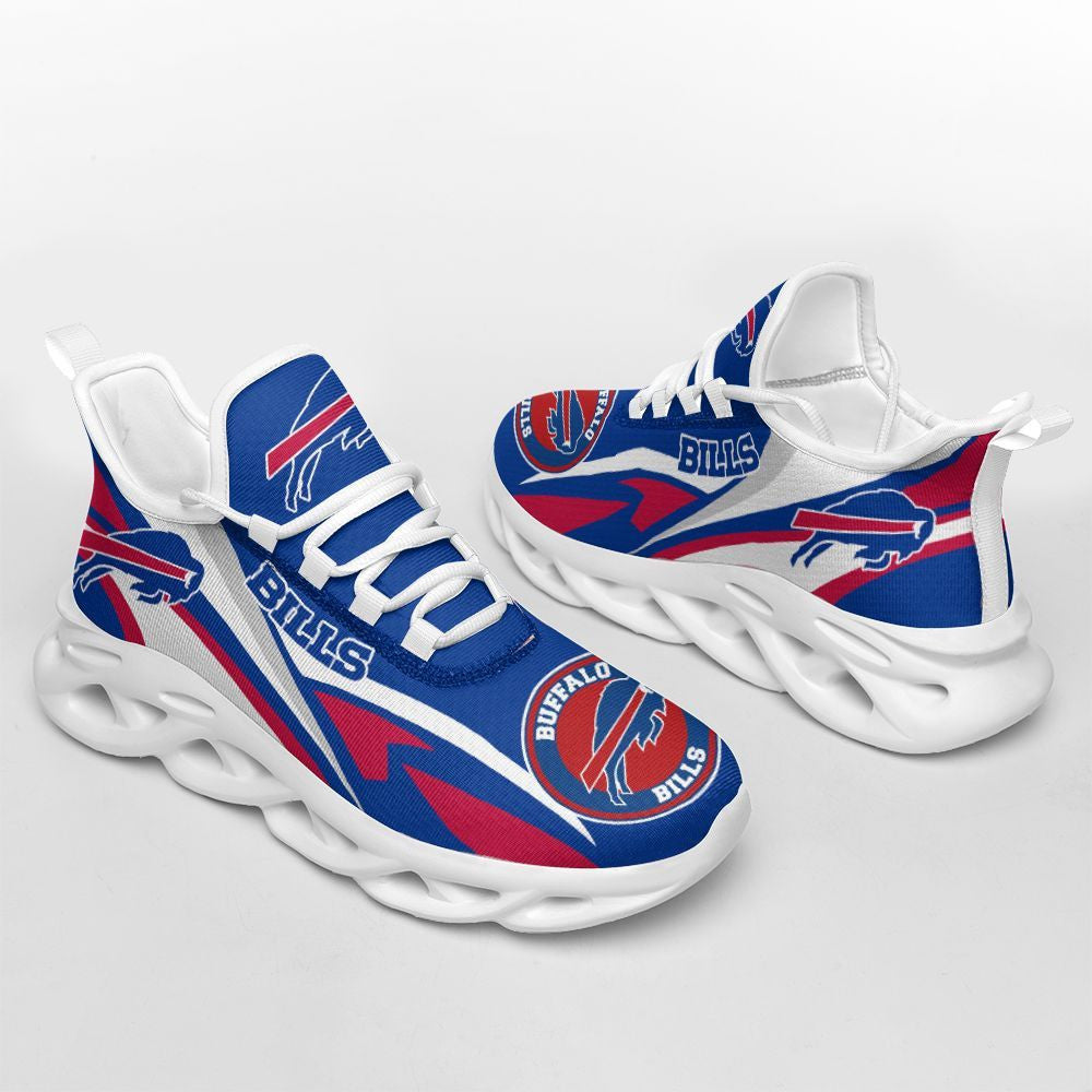 Ideafootwear Buffalo Bills NFL Max Soul Shoes Sneakers For Men And Women
