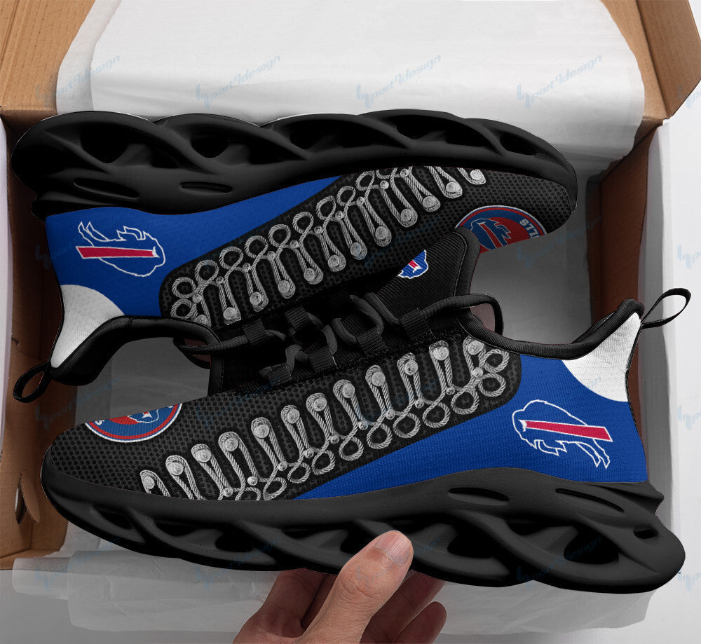 Ideafootwear Buffalo Bills NFL Max Soul Shoes Sneakers For Men And Women
