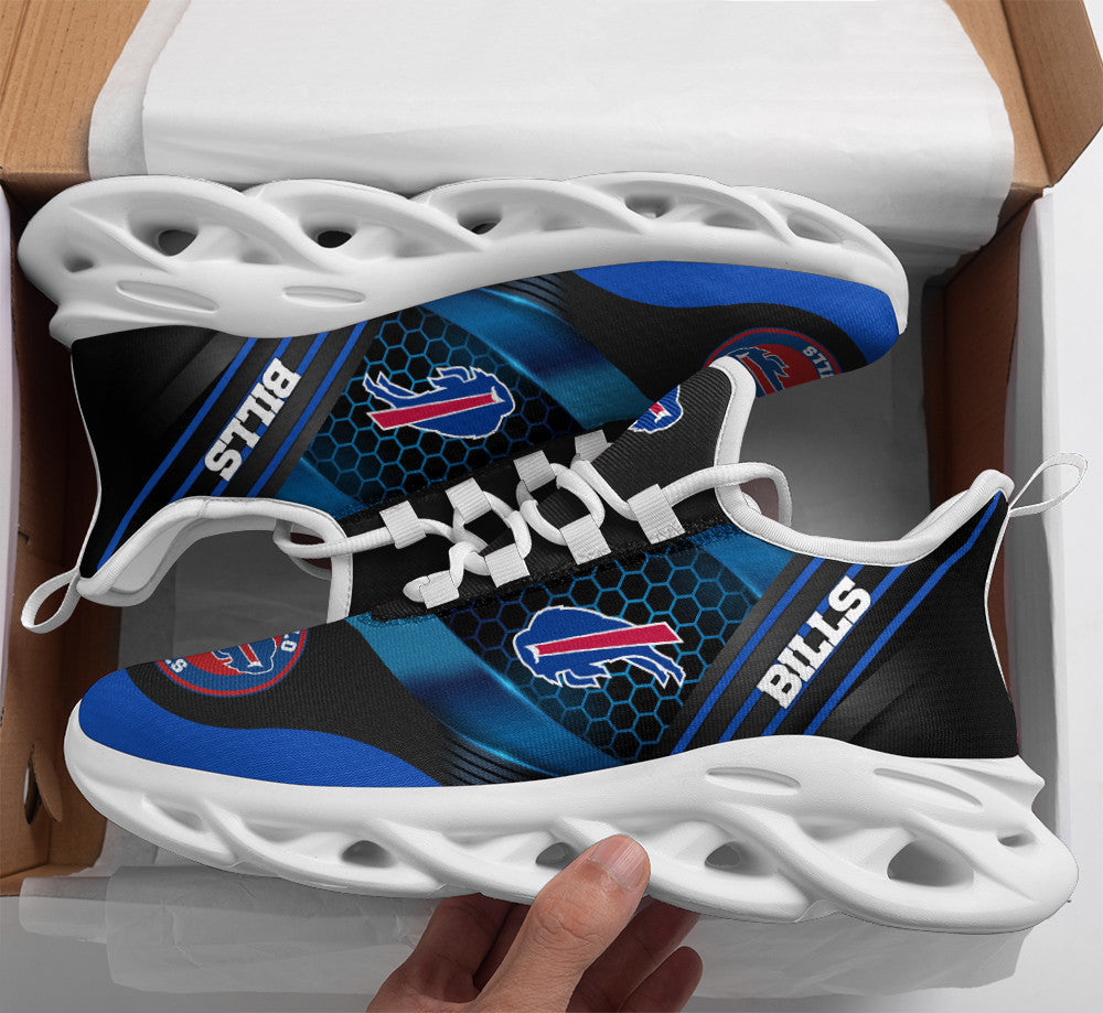 Ideafootwear Buffalo Bills NFL Max Soul Shoes Sneakers For Men And Women