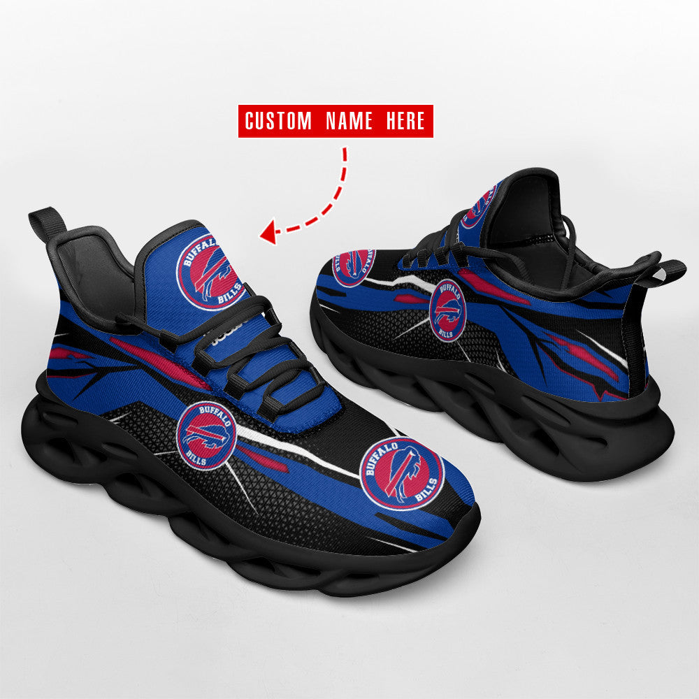 Ideafootwear Buffalo Bills NFL Max Soul Shoes Sneakers For Men And Women