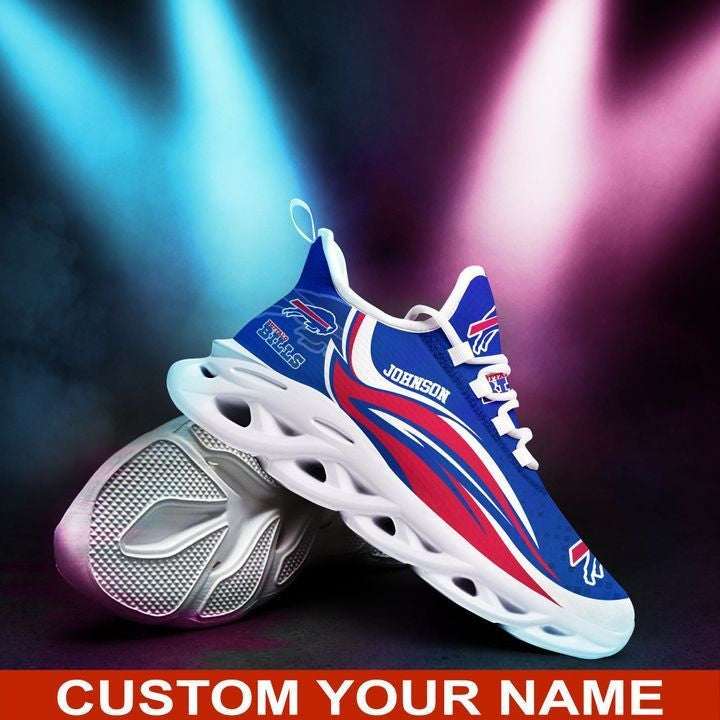 Ideafootwear Buffalo Bills NFL Max Soul Shoes Sneakers For Men And Women