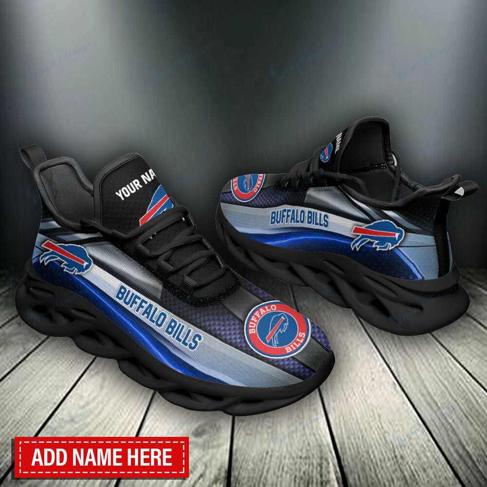 Ideafootwear Buffalo Bills NFL Max Soul Shoes Sneakers For Men And Women