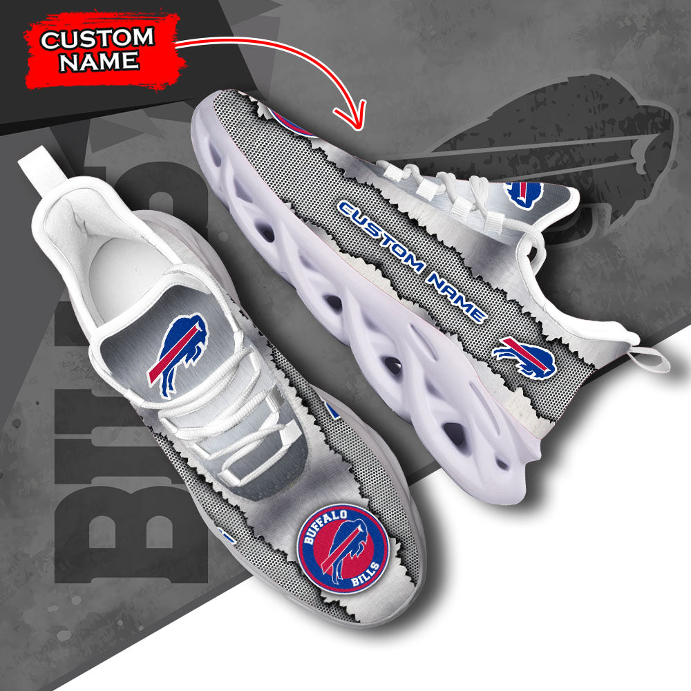 Ideafootwear Buffalo Bills NFL Max Soul Shoes Sneakers For Men And Women