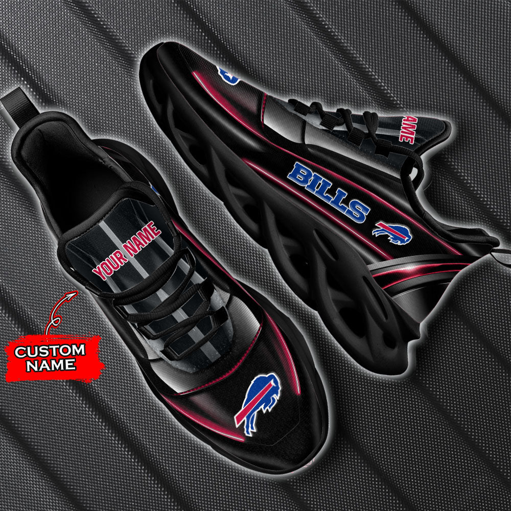 Ideafootwear Buffalo Bills NFL Max Soul Shoes Sneakers For Men And Women