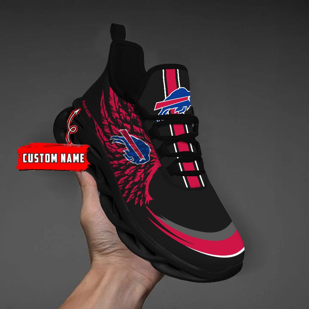 Ideafootwear Buffalo Bills NFL Max Soul Shoes Sneakers For Men And Women