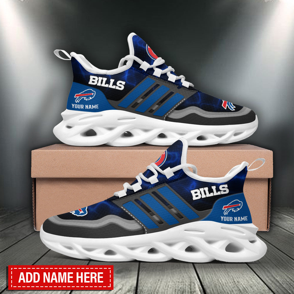 Ideafootwear Buffalo Bills NFL Max Soul Shoes Sneakers For Men And Women