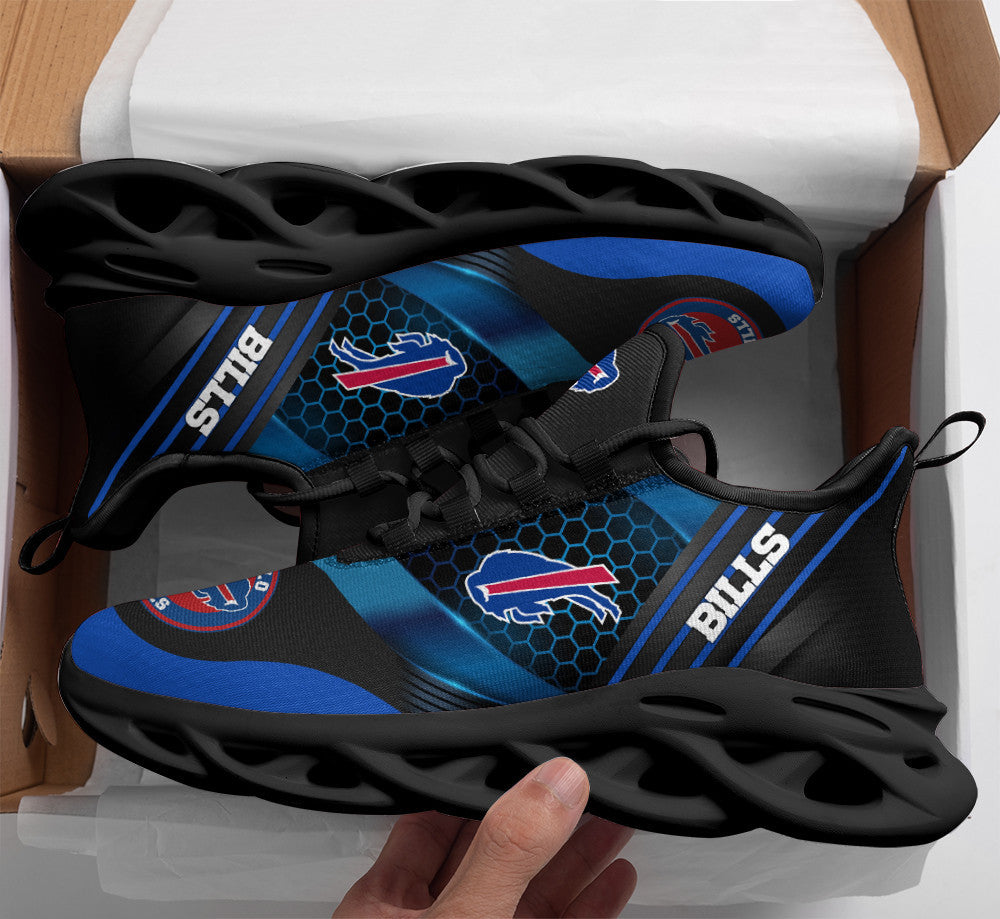Ideafootwear Buffalo Bills NFL Max Soul Shoes Sneakers For Men And Women