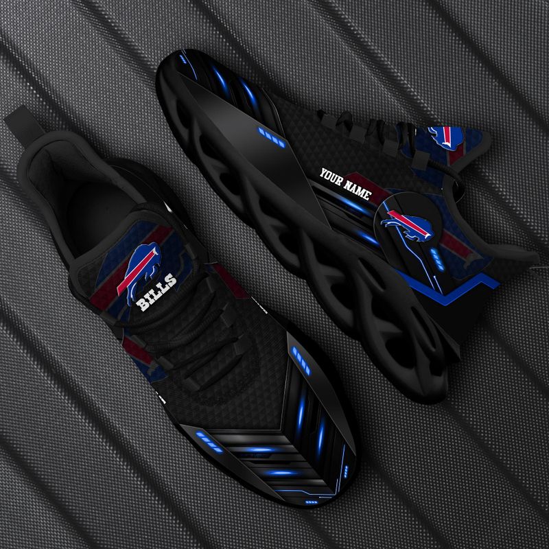 Ideafootwear Buffalo Bills NFL Max Soul Shoes Sneakers For Men And Women
