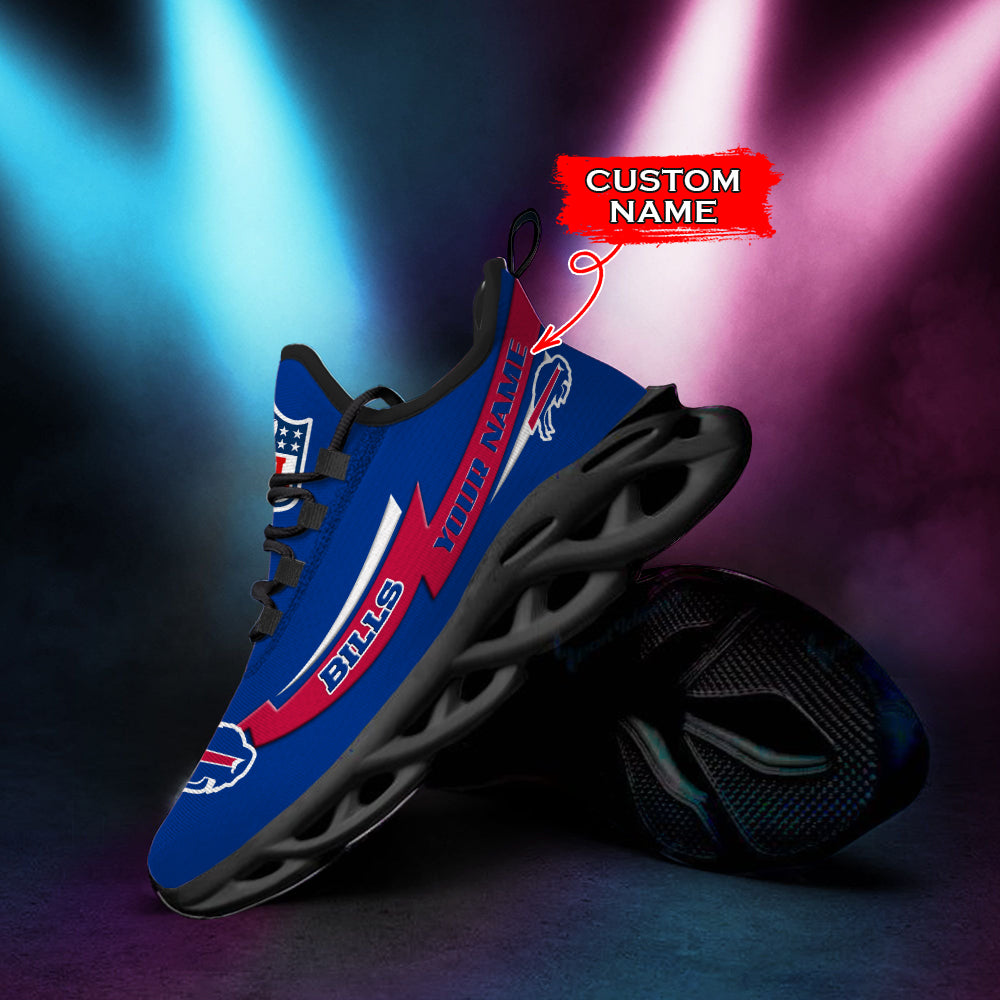 Ideafootwear Buffalo Bills NFL Max Soul Shoes Sneakers For Men And Women