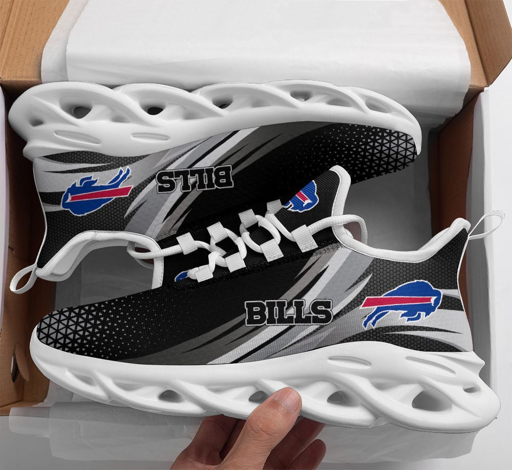 Ideafootwear Buffalo Bills NFL Max Soul Shoes Sneakers For Men And Women