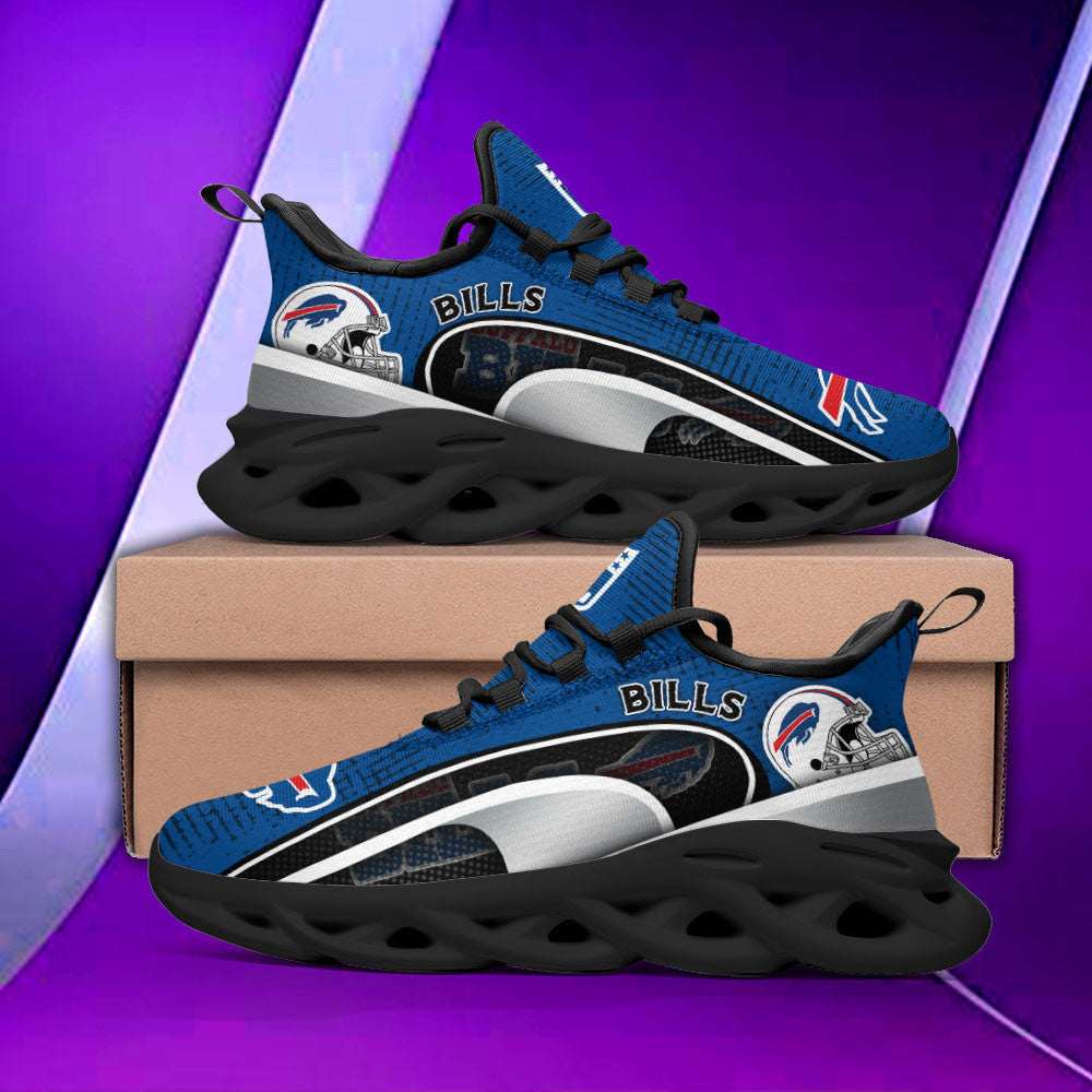Ideafootwear Buffalo Bills NFL Max Soul Shoes Sneakers For Men And Women