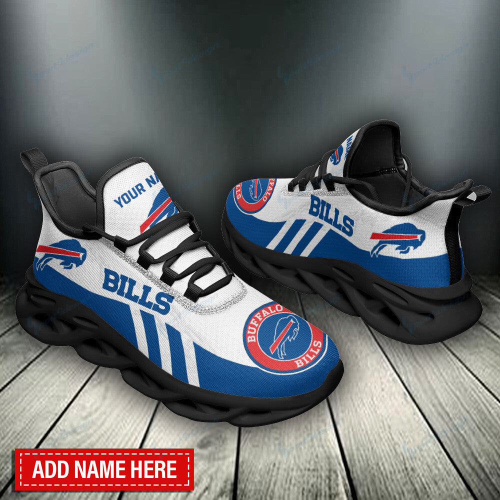Ideafootwear Buffalo Bills NFL Max Soul Shoes Sneakers For Men And Women