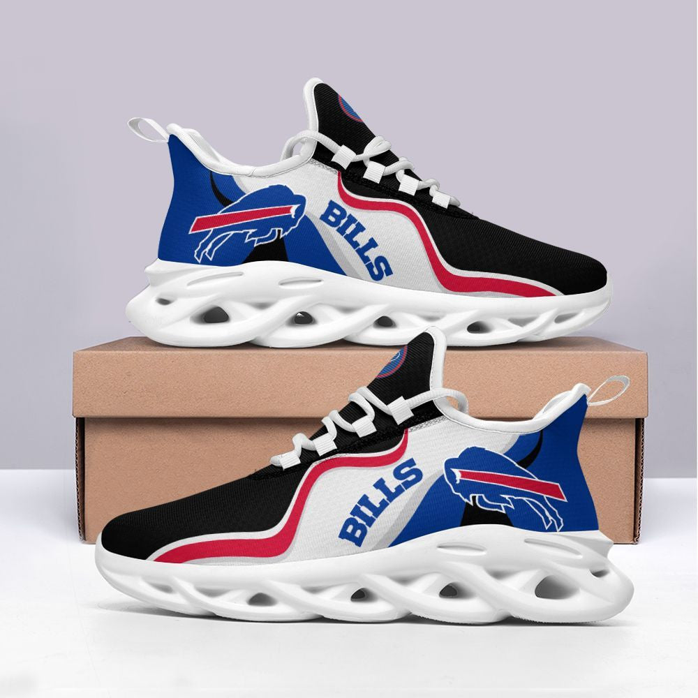 Ideafootwear Buffalo Bills NFL Max Soul Shoes Sneakers For Men And Women
