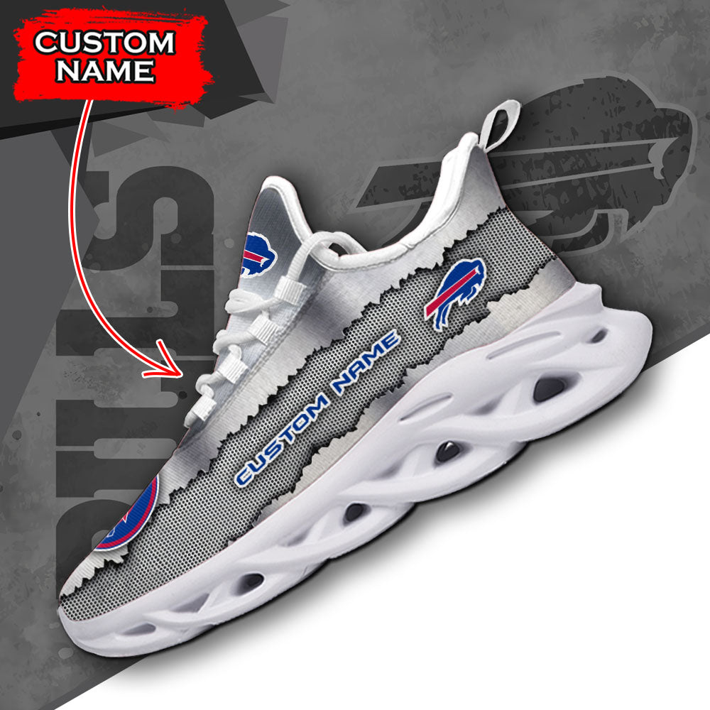 Ideafootwear Buffalo Bills NFL Max Soul Shoes Sneakers For Men And Women