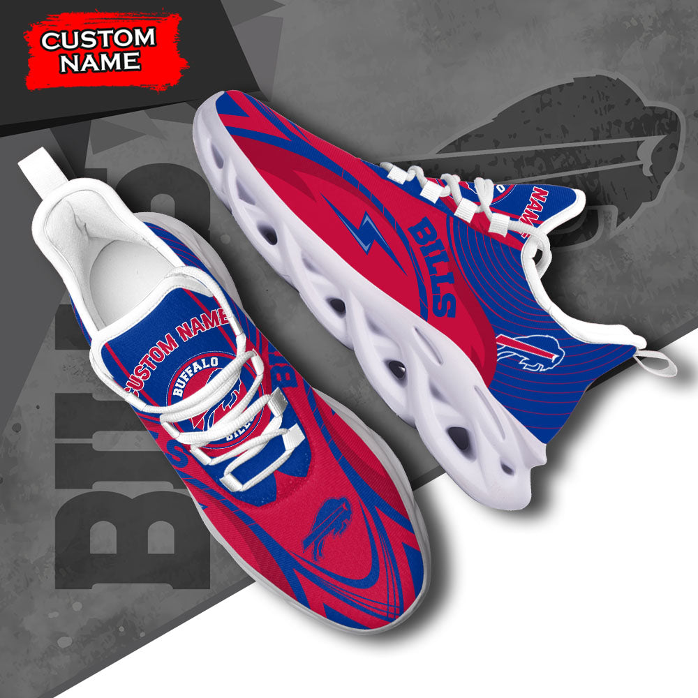 Ideafootwear Buffalo Bills NFL Max Soul Shoes Sneakers For Men And Women
