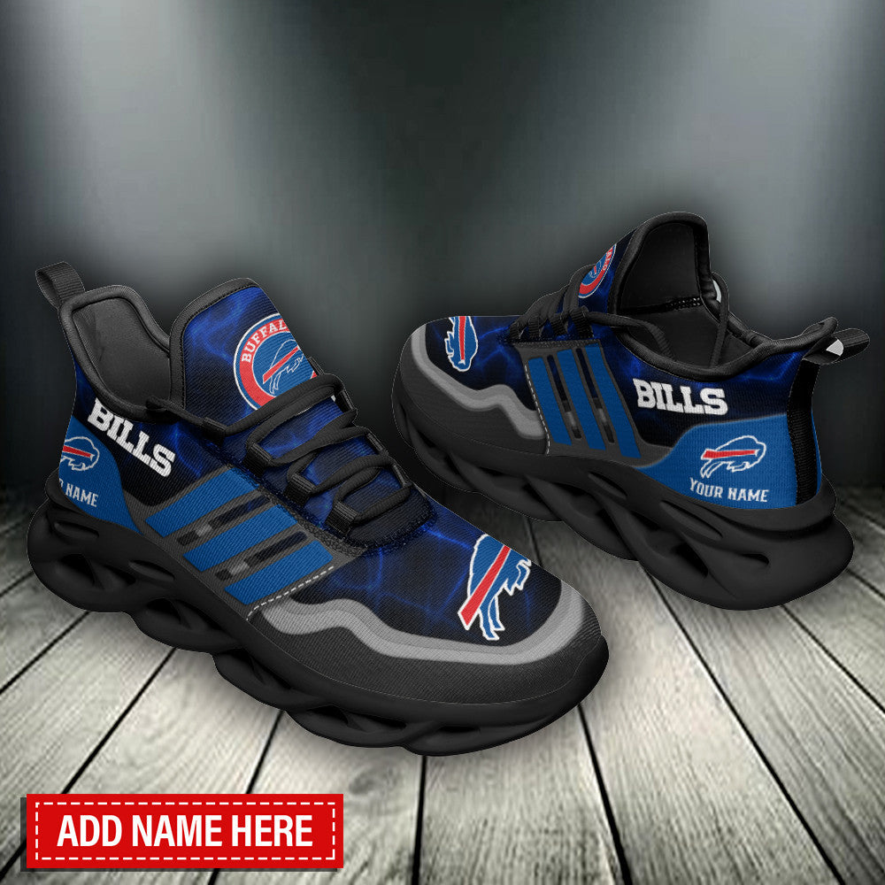 Ideafootwear Buffalo Bills NFL Max Soul Shoes Sneakers For Men And Women