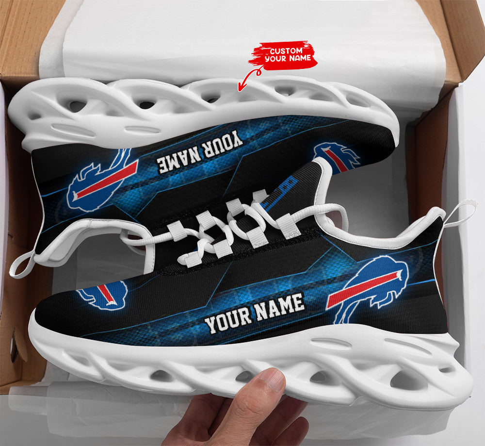 Ideafootwear Buffalo Bills NFL Max Soul Shoes Sneakers For Men And Women