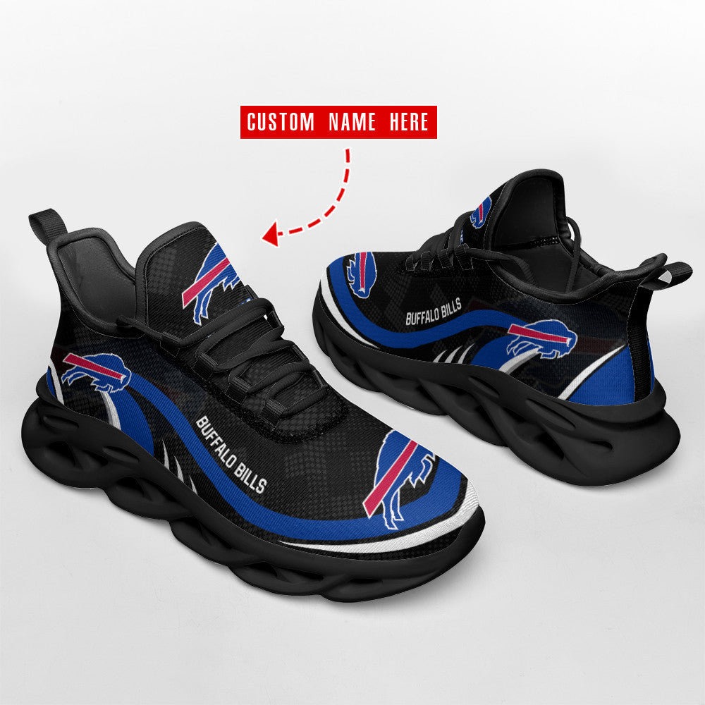 Ideafootwear Buffalo Bills NFL Max Soul Shoes Sneakers For Men And Women