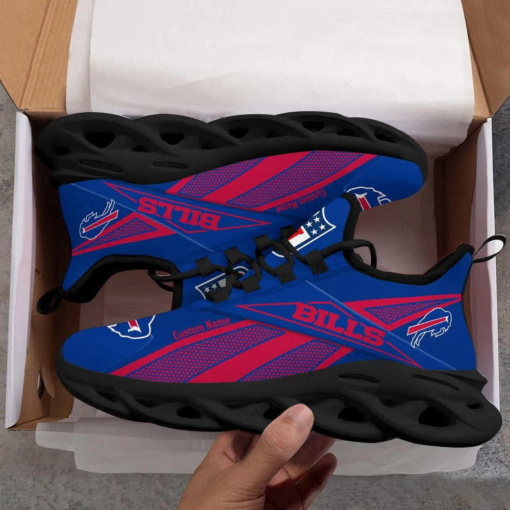 Ideafootwear Buffalo Bills NFL Max Soul Shoes Sneakers For Men And Women