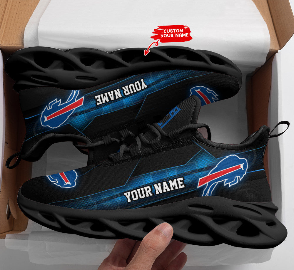 Ideafootwear Buffalo Bills NFL Max Soul Shoes Sneakers For Men And Women