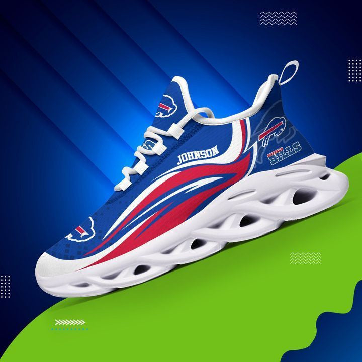 Ideafootwear Buffalo Bills NFL Max Soul Shoes Sneakers For Men And Women
