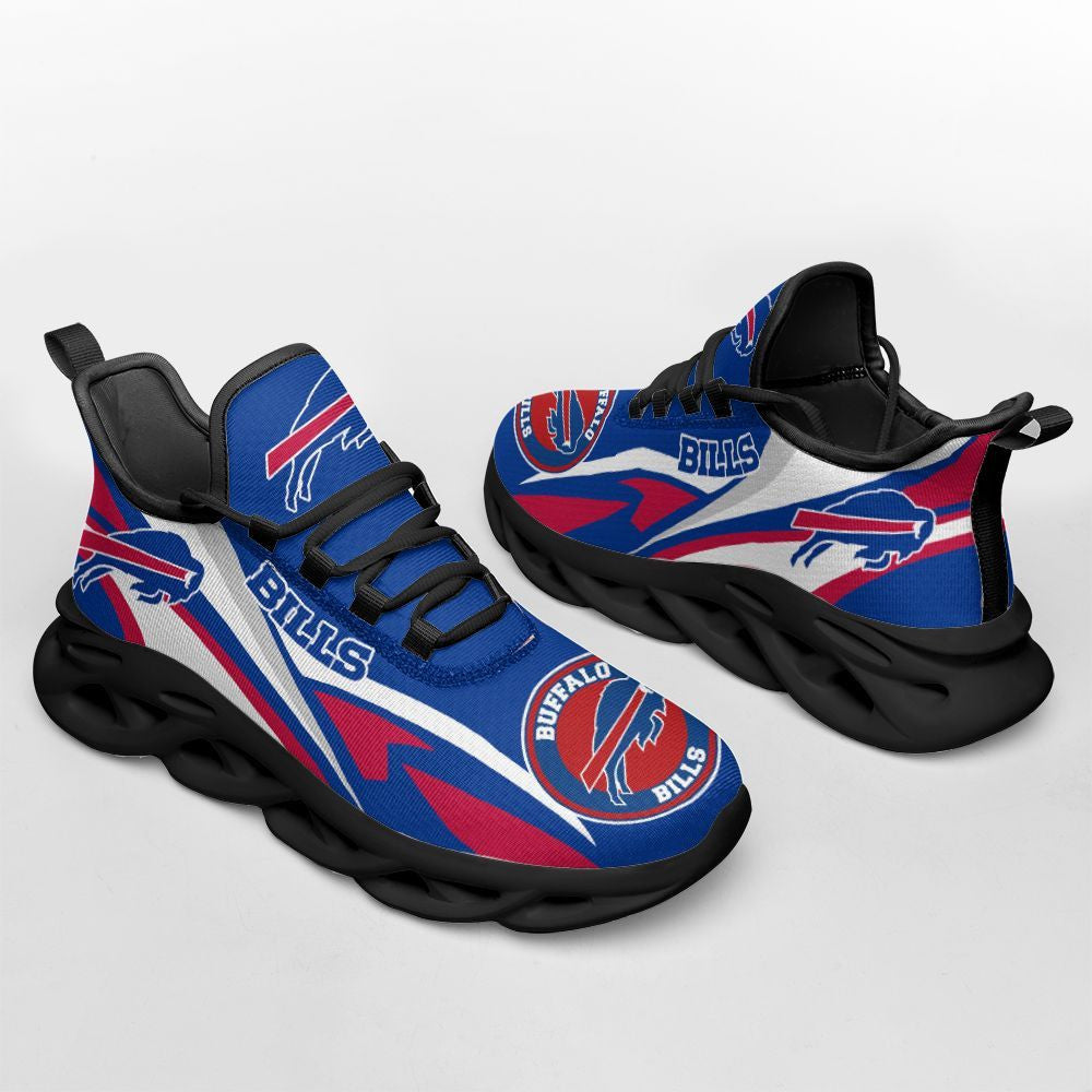 Ideafootwear Buffalo Bills NFL Max Soul Shoes Sneakers For Men And Women