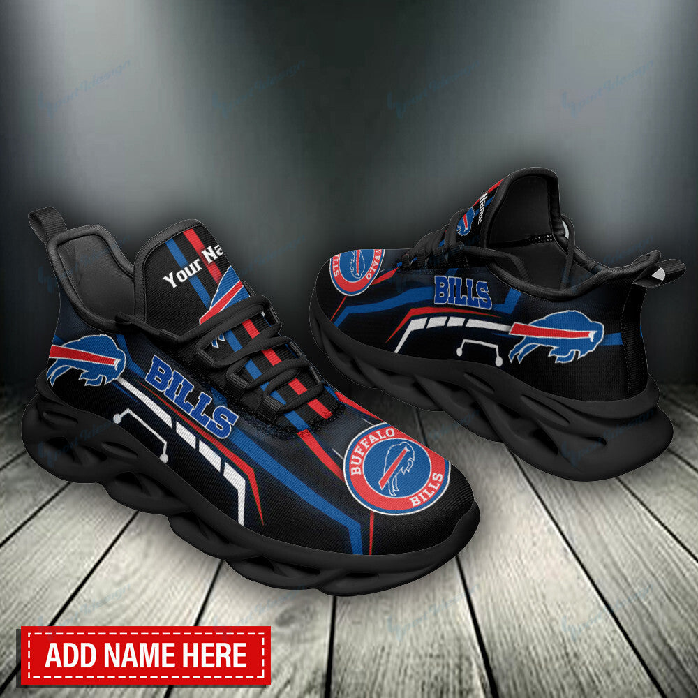Ideafootwear Buffalo Bills NFL Max Soul Shoes Sneakers For Men And Women