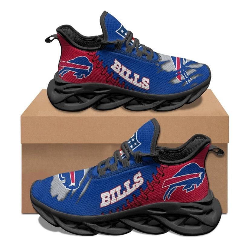 Ideafootwear Buffalo Bills NFL Max Soul Shoes Sneakers For Men And Women