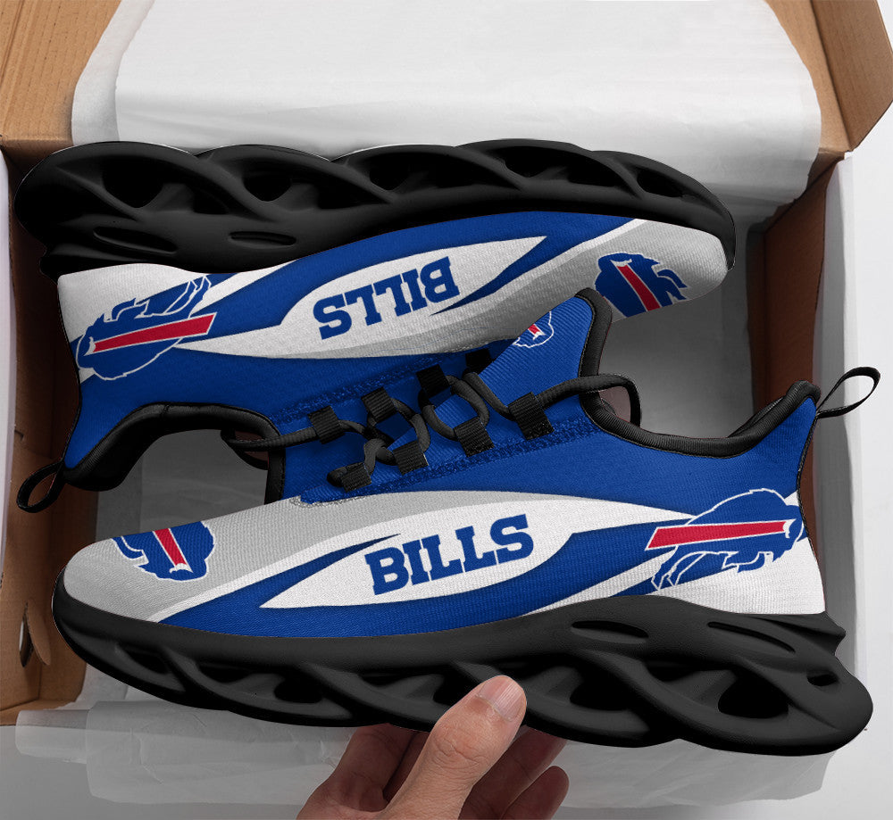 Ideafootwear Buffalo Bills NFL Max Soul Shoes Sneakers For Men And Women