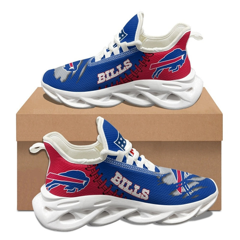 Ideafootwear Buffalo Bills NFL Max Soul Shoes Sneakers For Men And Women